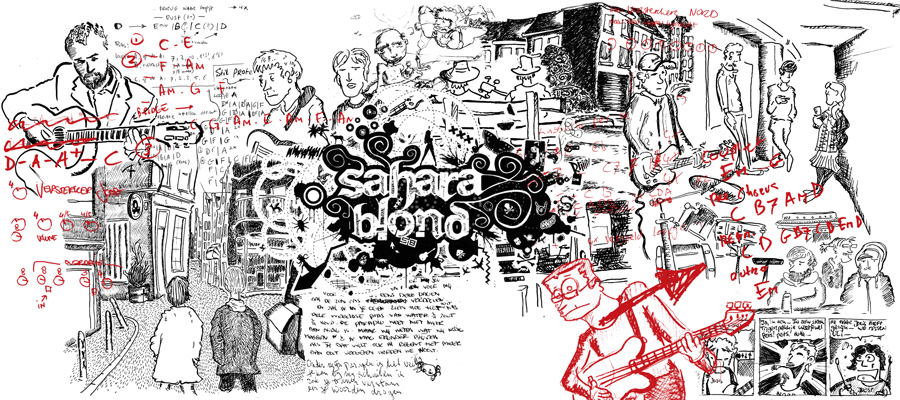 Sahara Blond de band